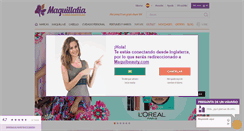 Desktop Screenshot of maquillalia.com